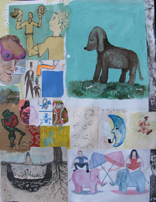 Untitled, 2010, Technique mixte sur papier, 48 x 37 cm Untitled, 2010, Technique mixte sur papier, 48 x 37 cm