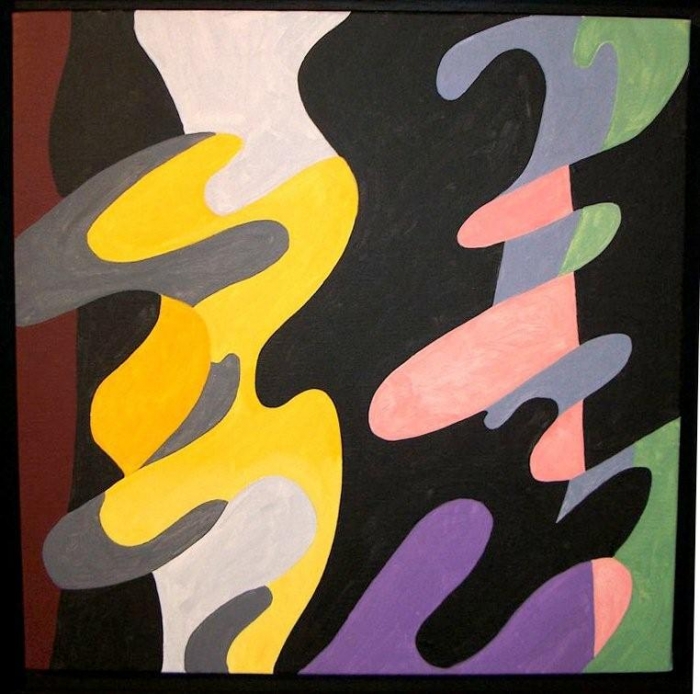 Acrylique sur toile, 2006, 50x50 cm,reproduit p10 catalogue fww, Guy De Rougemont Acrylique sur toile, 2006, 50x50 cm,reproduit p10 catalogue fww, Guy De Rougemont