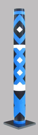 Colonne (ou tube) en pvc hauteur 1.90 m, Ø 20 cm signée, numérotée, 8 ex Guy De Rougemont Colonne (ou tube) en pvc hauteur 1.90 m, Ø 20 cm signée, numérotée, 8 ex Guy De Rougemont