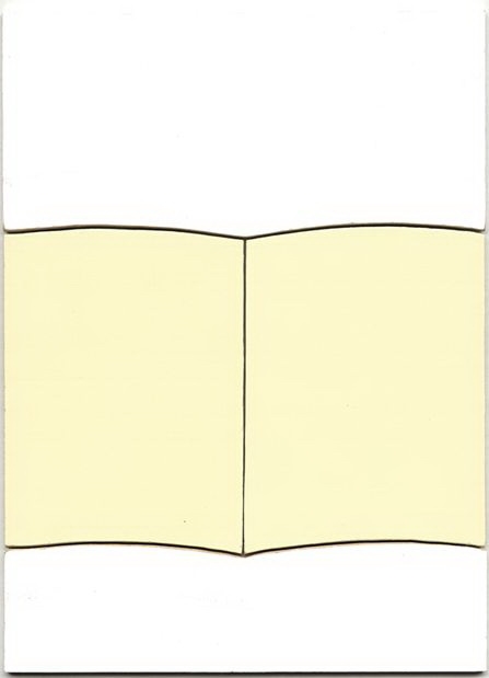 Open book, 2009, Acrylique sur panneau, 28 x 35 cm Open book, 2009, Acrylique sur panneau, 28 x 35 cm