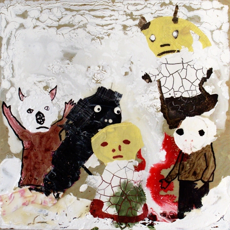 Untitled, 2010, Technique mixte sur panneau, 60 x 61 cm, Neil Farber Untitled, 2010, Technique mixte sur panneau, 60 x 61 cm, Neil Farber