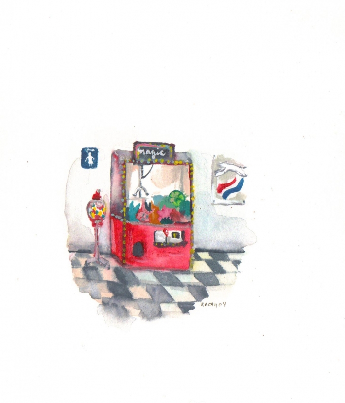 Magic, watercolour on paper, 14 x 19 cm Magic, watercolour on paper, 14 x 19 cm