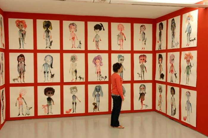 Musée D'Art Moderne de Saint Etienne, 2008, Françoise Pétrovitch Musée D'Art Moderne de Saint Etienne, 2008, Françoise Pétrovitch
